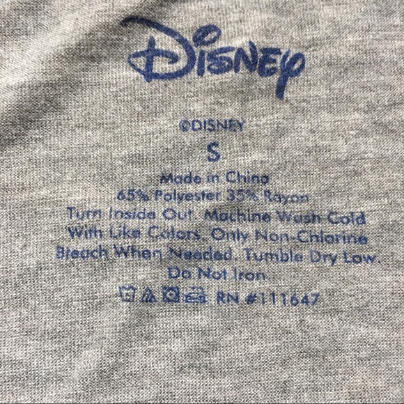 Disney Beauty & The Beast Tee Gray - Picture 3 of 4